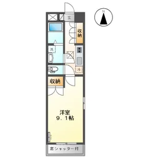 エクセレンスアイディ【1階】の間取り