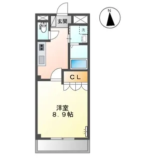 CHAMPSDORES(シャンドーレ)【3階】の間取り