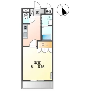 ChampsDores(シャンドーレ)【3階】の間取り