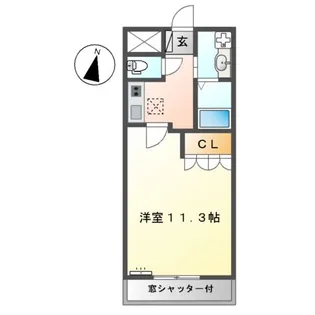 チェリーツリー【1階】の間取り