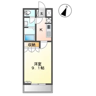 スマイリーハウス夢【2階】の間取り