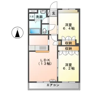 ジョイ コート【2階】の間取り