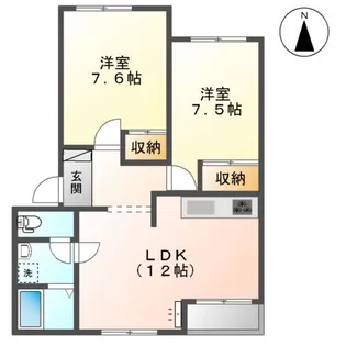 ルミナス【2階】の間取り