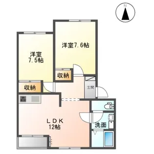 ルミナス【2階】の間取り