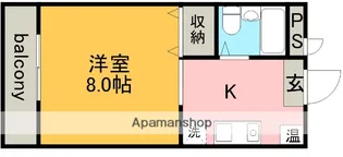 愛知県稲沢市正明寺1丁目【アパート】の間取り