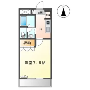 エクセレンス【1階】の間取り