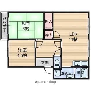 M3【2階】の間取り