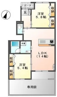コード ダヴィンチ【1階】の間取り