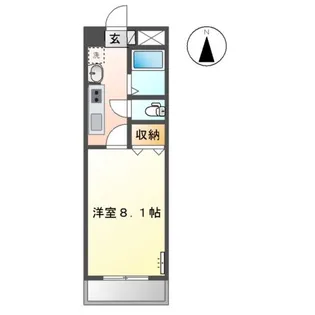 樹里庵【2階】の間取り