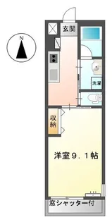 カーサ ルミナス【2階】の間取り