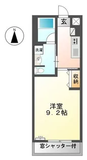 ジプソフィラ【1階】の間取り