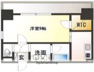 ルミナスパレス一宮駅西【7階】の間取り