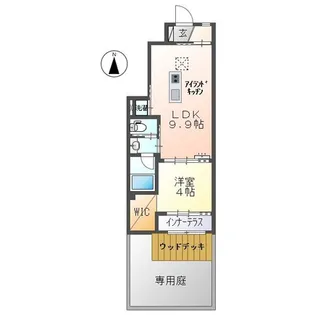 アイ スピリット【1階】の間取り