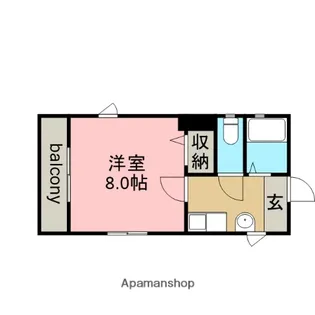 ヴェルドミール【3階】の間取り