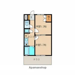 愛知県一宮市丹羽字南屋敷【アパート】の間取り