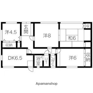 愛知県一宮市今伊勢町本神戸字名栗【一戸建】の間取り