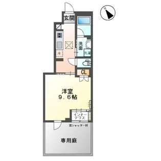 サクラ【1階】の間取り