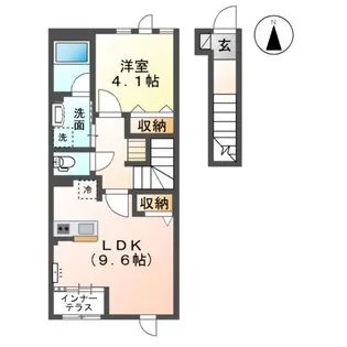 プランドール F【2階】の間取り