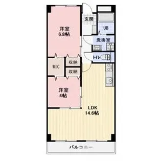 リンピア里小牧【1階】の間取り