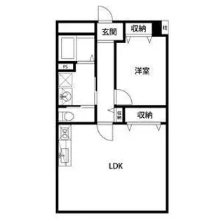 レジデンス野村【3階】の間取り