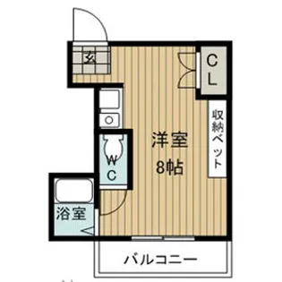 EAST COURT KITAYAMA【204号室】の間取り