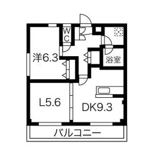 メゾンマイルド【305号室】の間取り