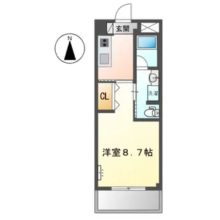アクアプーラ Ⅲ【2階】の間取り