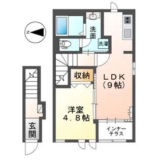 サウザンド クレーン【2階】の間取り
