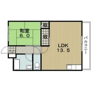 パステルハイム【2階】の間取り