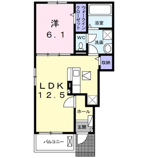 GARDEN HOUSE K【1階】の間取り