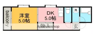 神山パークハイム【3階】の間取り