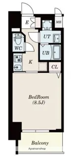 リシュドール一宮本町【9階】の間取り