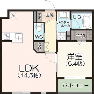 ヴェルデフォレスタ木曽川【2階】の間取り