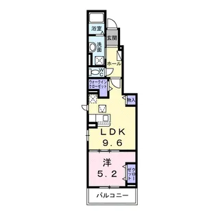 HOKULANI A【1階】の間取り