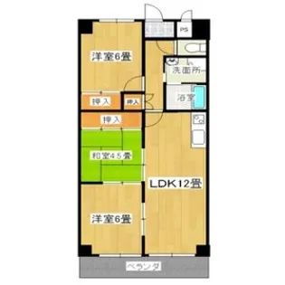 ザ・神山邸【1階】の間取り