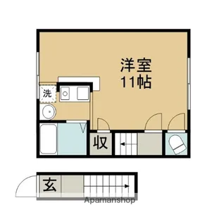 E−TOWN NORTH WEST【2階】の間取り