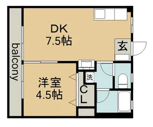 M・F国府宮【2階】の間取り