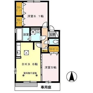 アルカンシエル【102号室】の間取り