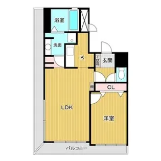 サンローズ本町【5階】の間取り