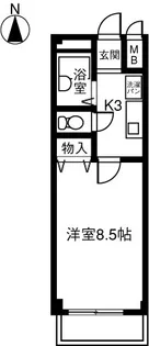 SUNNY PLACE妙興寺【201号室】の間取り