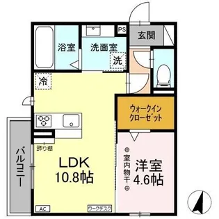シャルマン【2階】の間取り