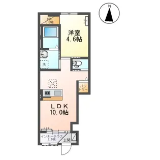 グレイスシャトーⅢ【1階】の間取り
