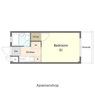 ハイムイッセイ【3階】の間取り