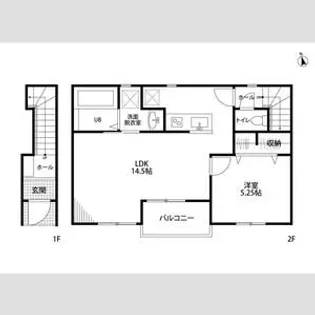 リーブルファイン丹羽【2階】の間取り