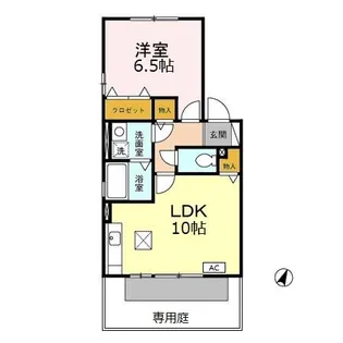 プロキオン【1階】の間取り