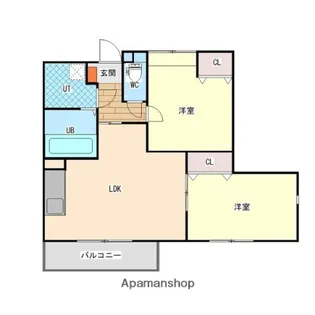 ニュー令和【3階】の間取り