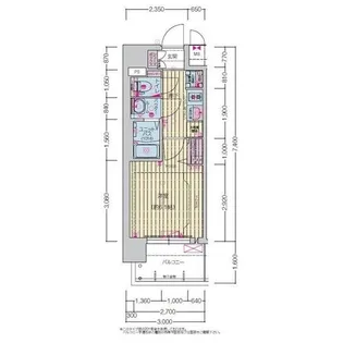 プレサンス尾張一宮ジュレア【11階】の間取り