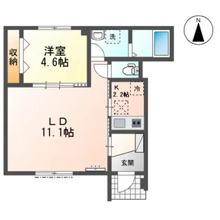 HOLLY (ホーリー)【1階】の間取り