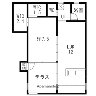RSプラス99【2階】の間取り