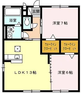 エスポワール【2階】の間取り
